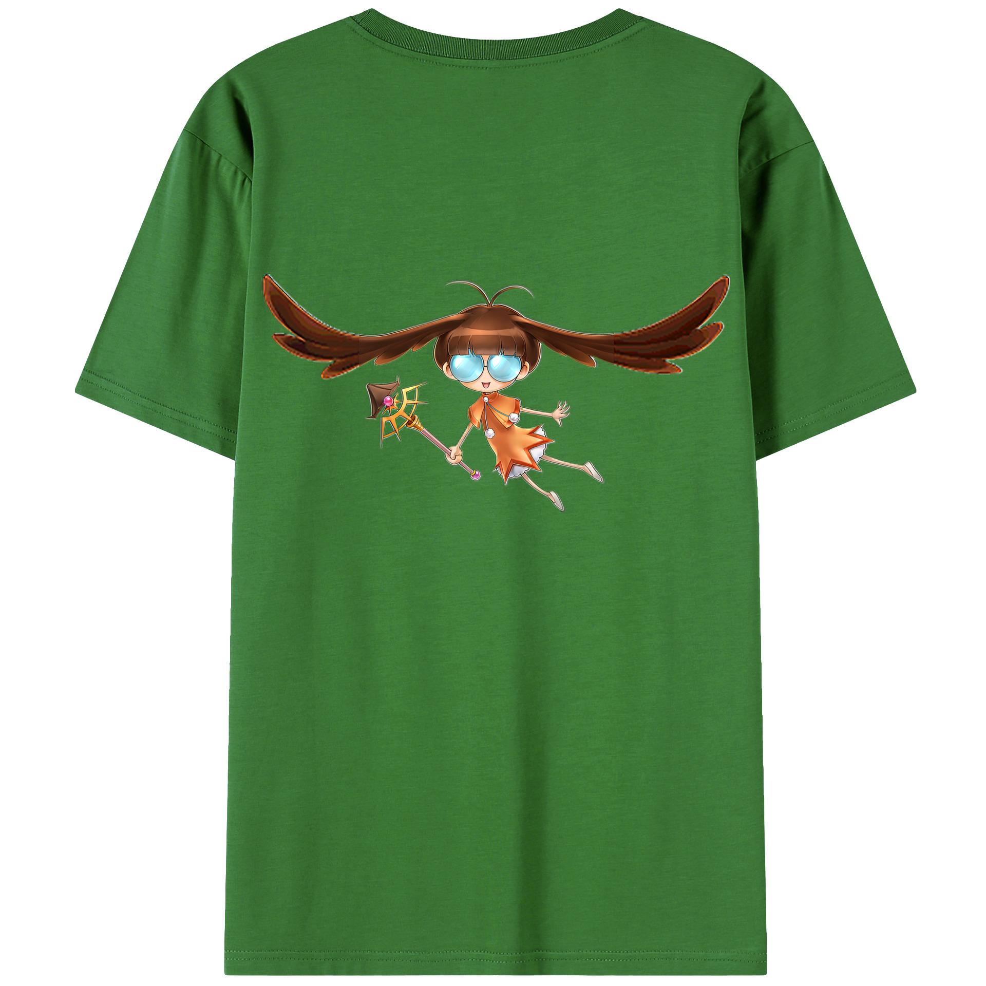 （画像用） 遊☆戯☆王 Yu-Gi-Oh! レディース半袖Tシャツ(バックプリント)